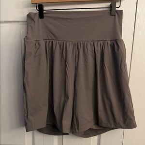 Halara Gray High-Waisted Skort